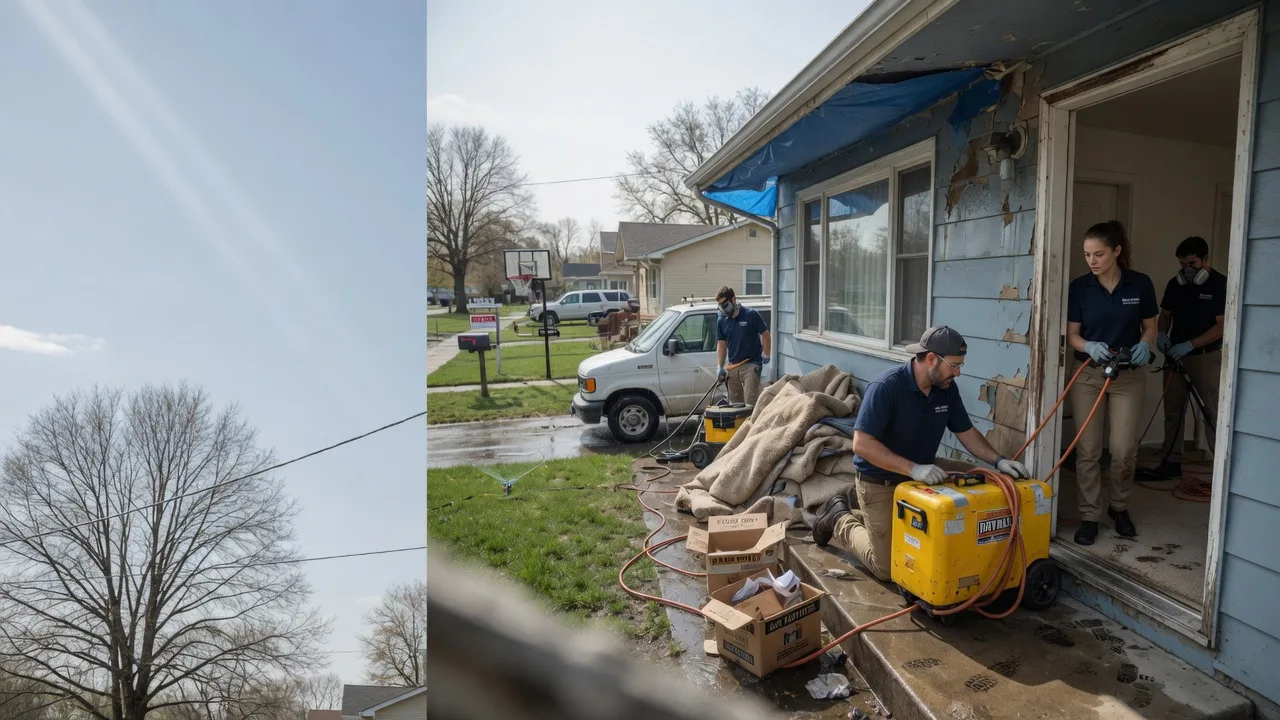 Basement Flood Cleanup in Rosalia, WA near me